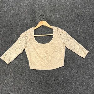 Crop top stretchable !! new !!